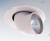 Светильник точечный встраиваемый декоративный под заменяемые галогенные или LED лампы Braccio Lightstar 011060